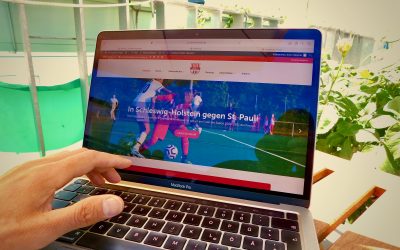 Wir sind online!