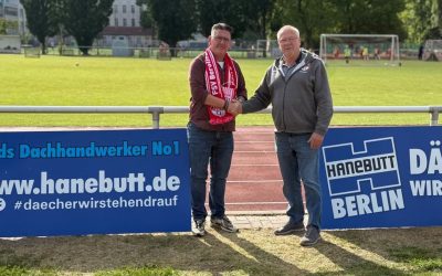 Hanebutt Berlin GmbH wird neuer Sponsor an unserer Seite